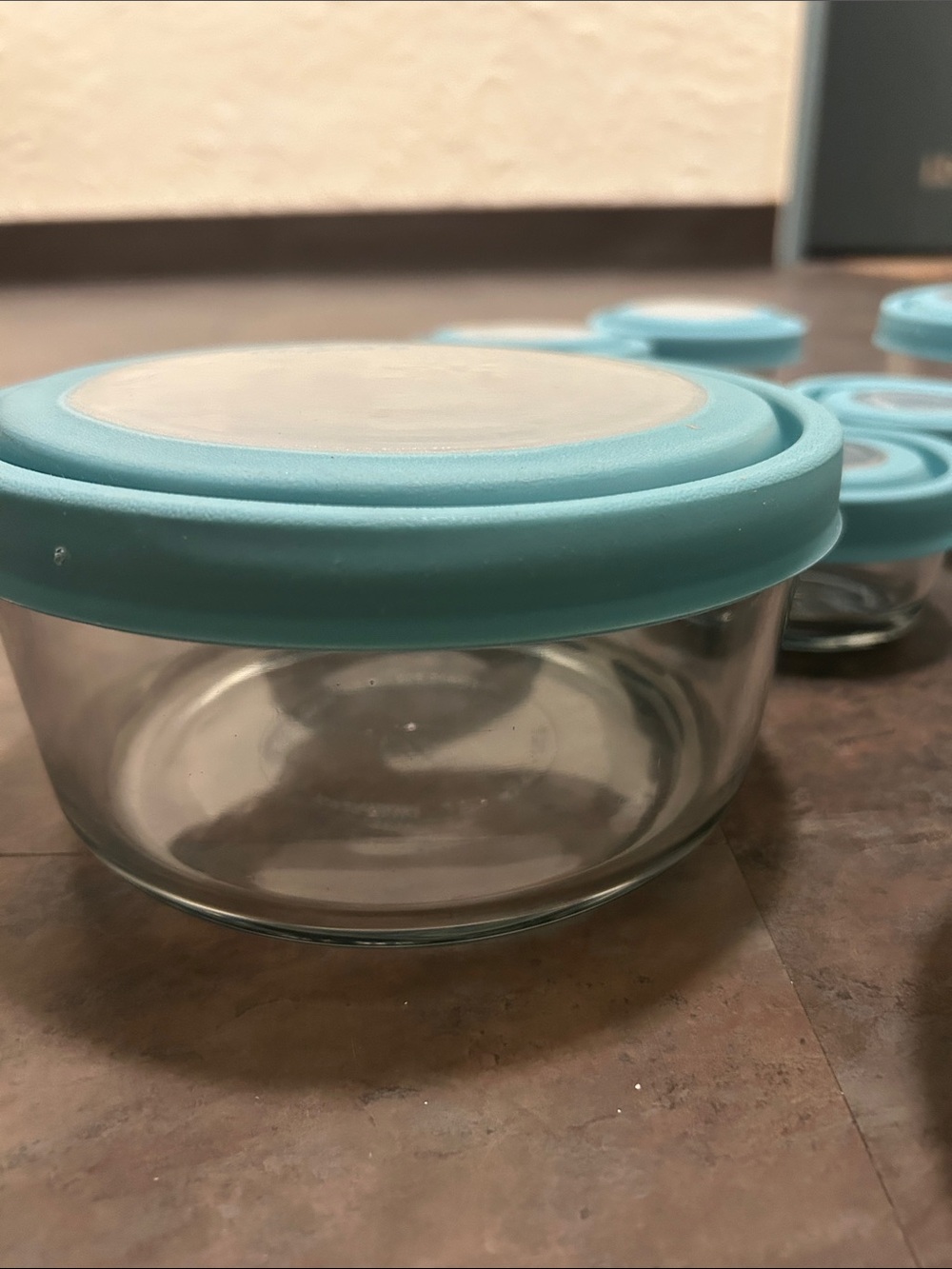 Anchor Hocking TEAL 12 Piece Glass Bowl Set w True Seal Lids BRAND NEW - Picture 14 of 16